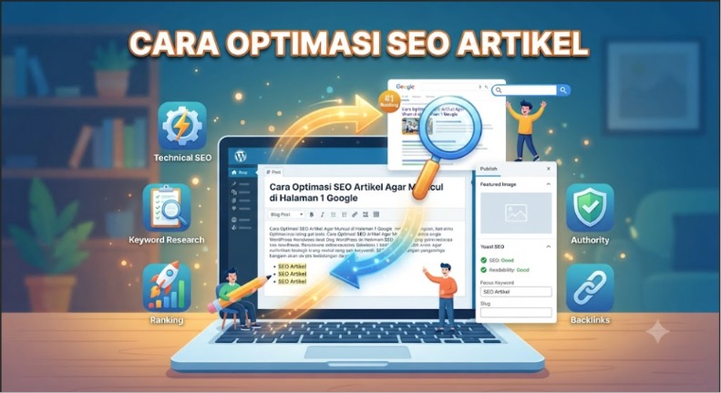 Cara Optimasi SEO Saat Posting Artikel di WordPress